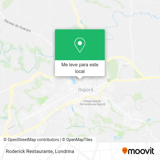 Roderick Restaurante mapa