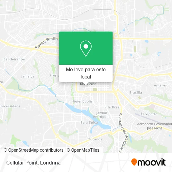 Cellular Point mapa