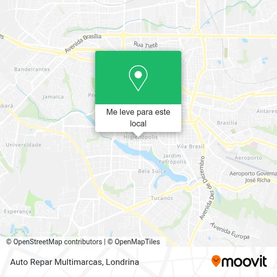 Auto Repar Multimarcas mapa