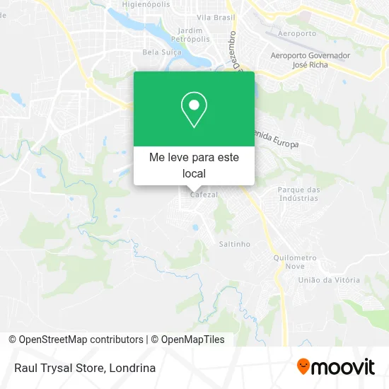 Raul Trysal Store mapa