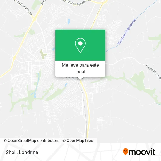 Shell mapa