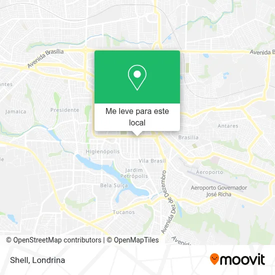 Shell mapa