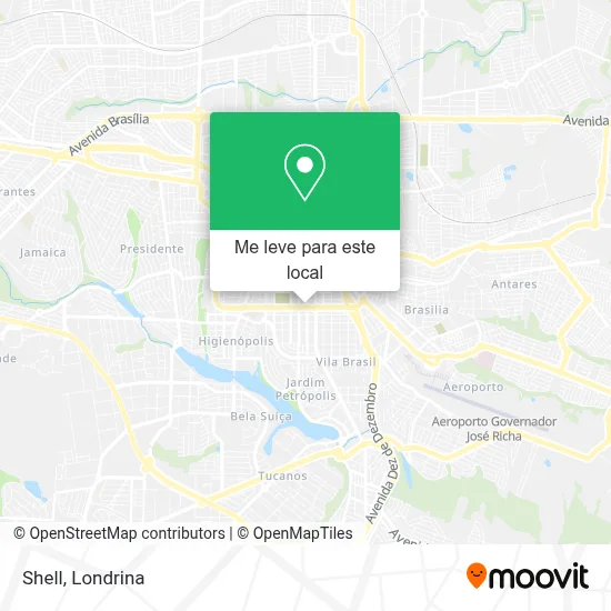 Shell mapa
