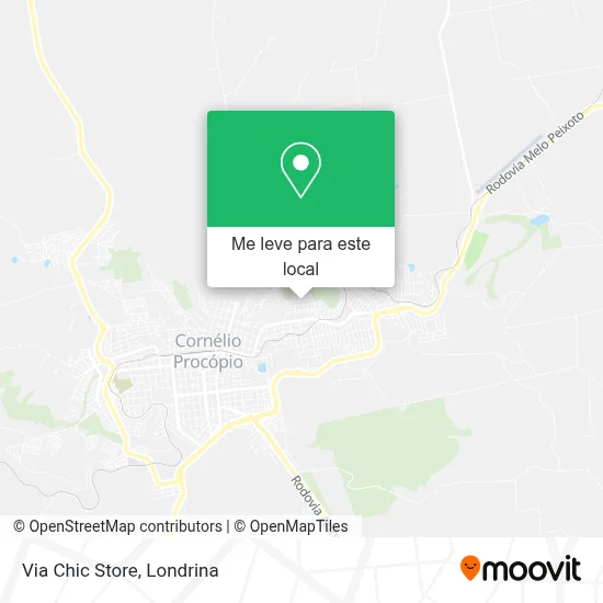 Via Chic Store mapa