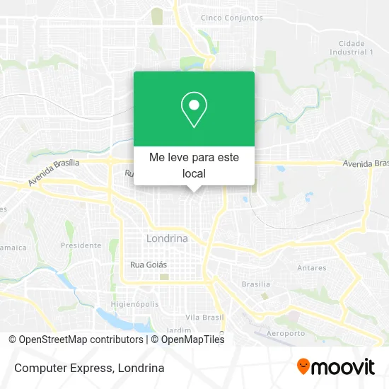 Computer Express mapa