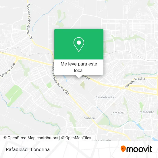 Rafadiesel mapa