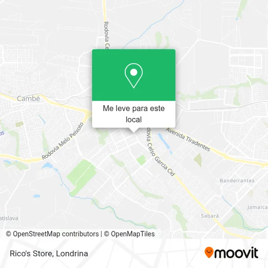 Rico's Store mapa