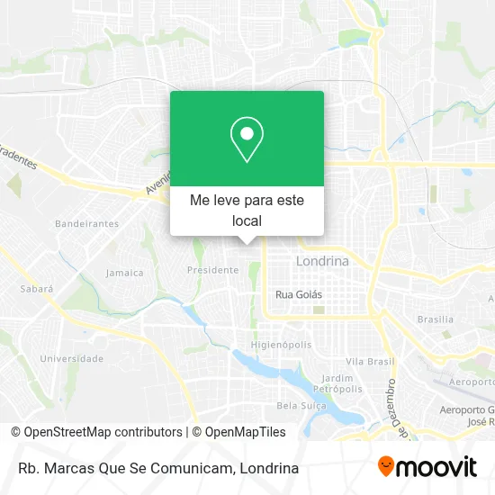 Rb. Marcas Que Se Comunicam mapa