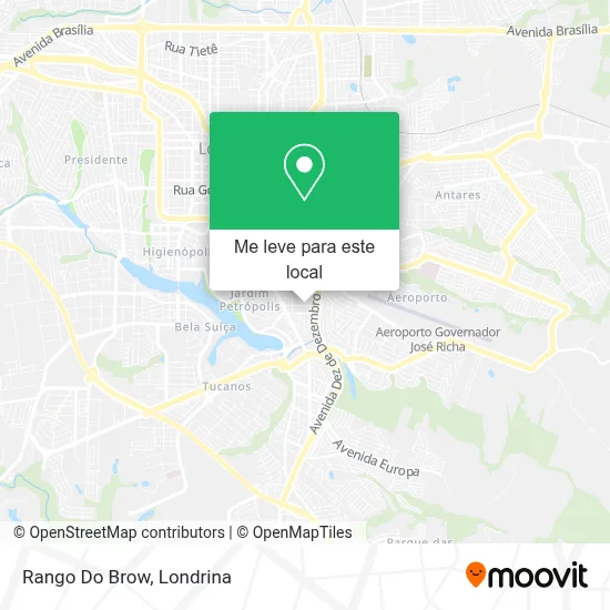 Rango Do Brow mapa