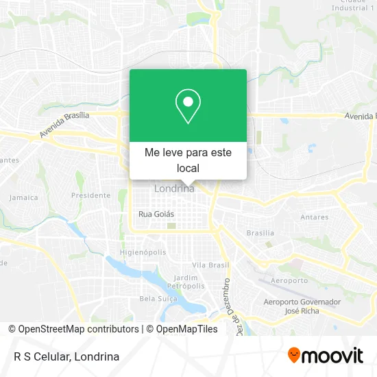 R S Celular mapa