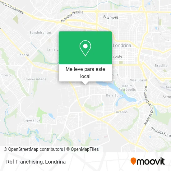Rbf Franchising mapa