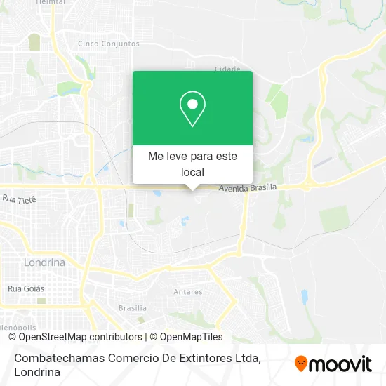 Combatechamas Comercio De Extintores Ltda mapa