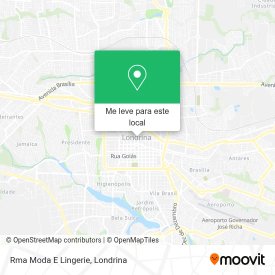 Rma Moda E Lingerie mapa