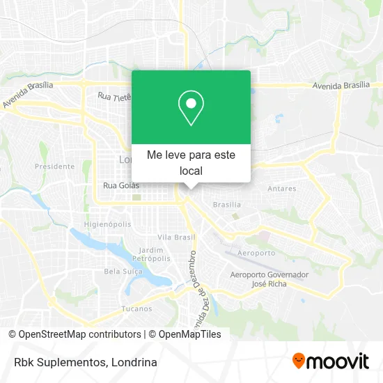 Rbk Suplementos mapa
