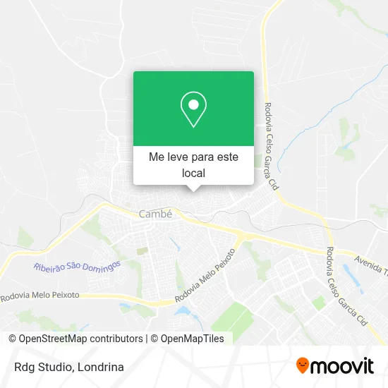 Rdg Studio mapa
