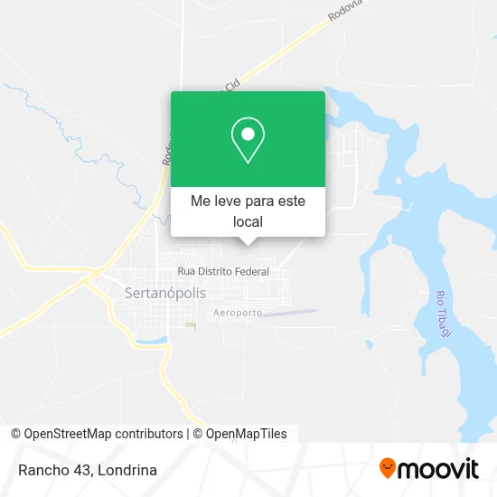 Rancho 43 mapa