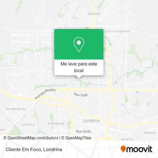 Cliente Em Foco mapa