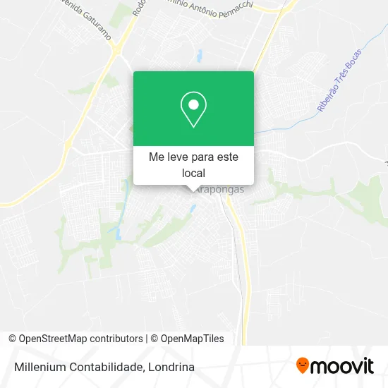 Millenium Contabilidade mapa