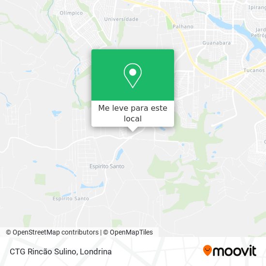 CTG Rincão Sulino mapa