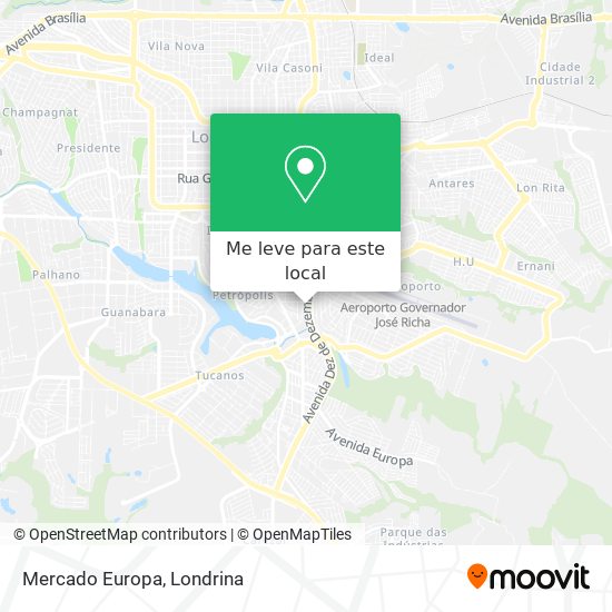 Mercado Europa mapa
