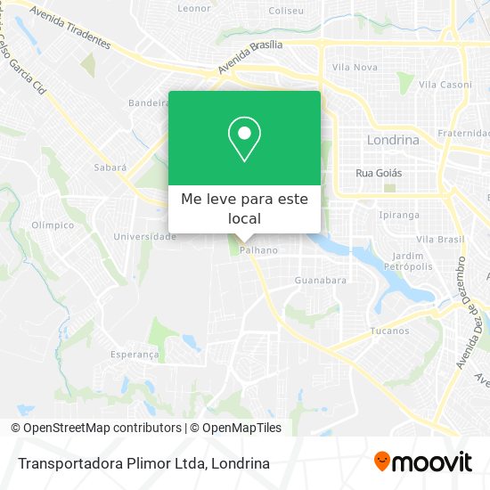 Transportadora Plimor Ltda mapa