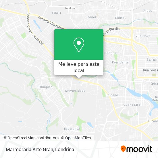 Marmoraria Arte Gran mapa