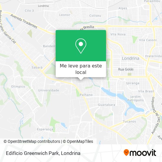 Edifício Greenwich Park mapa