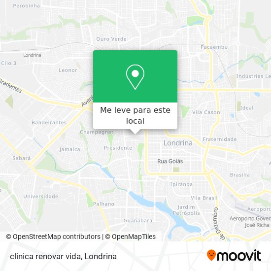 clinica renovar vida mapa