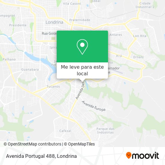 Avenida Portugal 488 mapa
