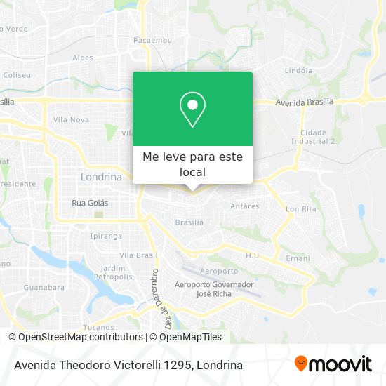 Avenida Theodoro Victorelli 1295 mapa