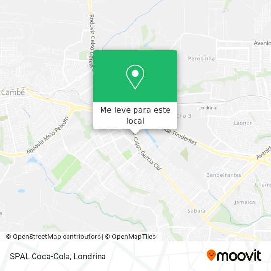 SPAL Coca-Cola mapa