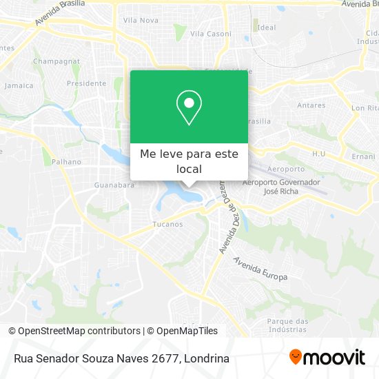 Rua Senador Souza Naves 2677 mapa