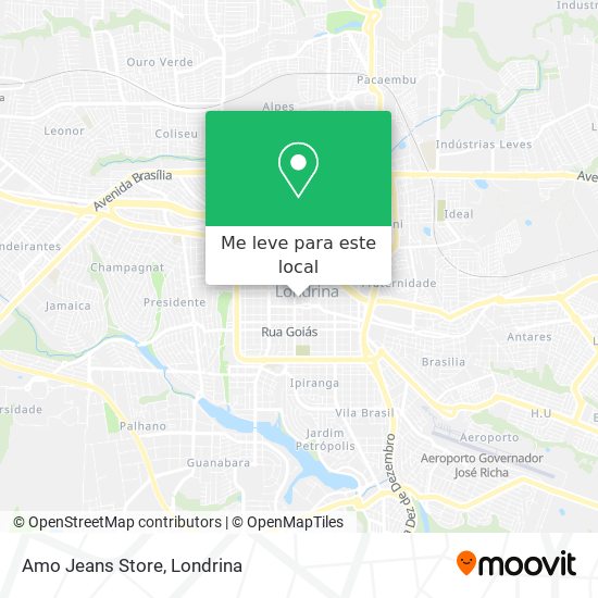 Amo Jeans Store mapa