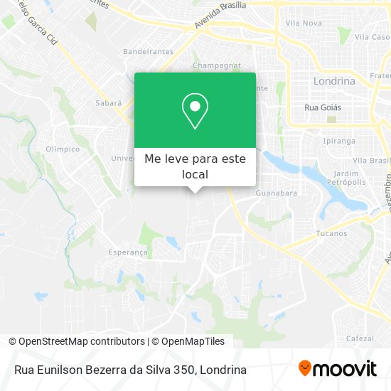 Rua Eunilson Bezerra da Silva 350 mapa