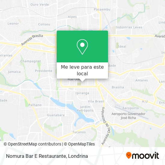 Nomura Bar E Restaurante mapa
