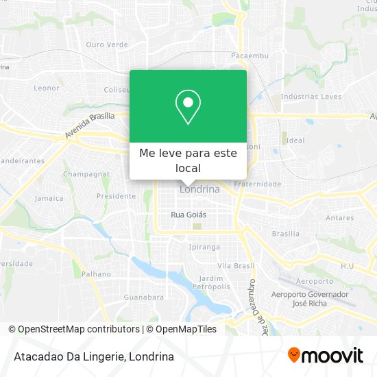 Atacadao Da Lingerie mapa