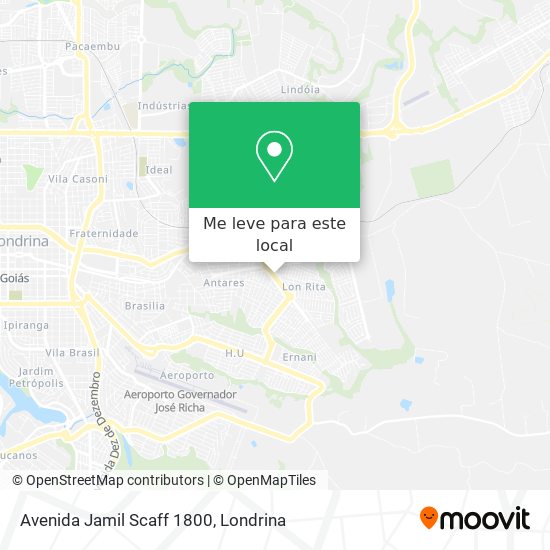 Avenida Jamil Scaff 1800 mapa