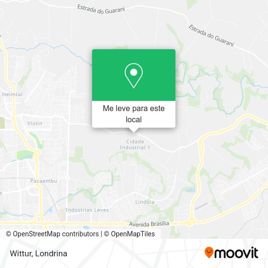 Wittur mapa
