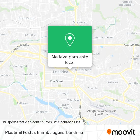 Plastimil Festas E Embalagens mapa