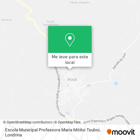 Escola Municipal Professora Maria Mitiko Tsuboi mapa