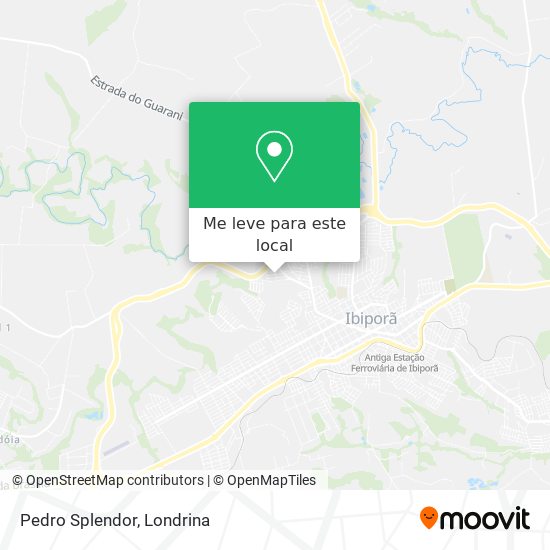 Pedro Splendor mapa