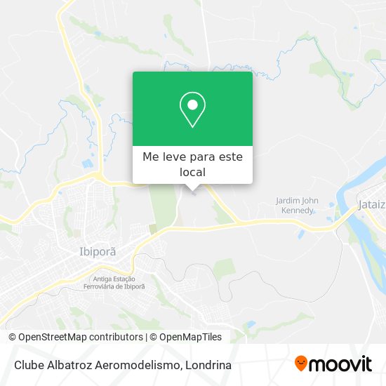 Clube Albatroz Aeromodelismo mapa