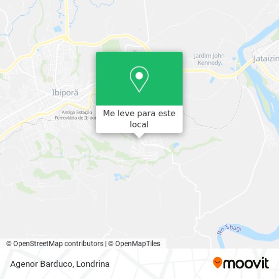 Agenor Barduco mapa