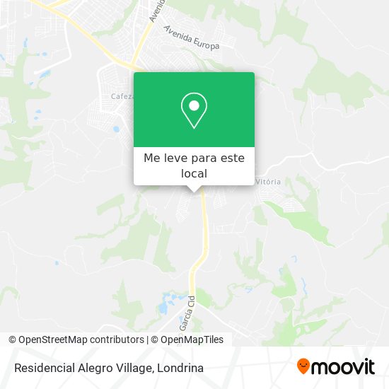 Residencial Alegro Village mapa