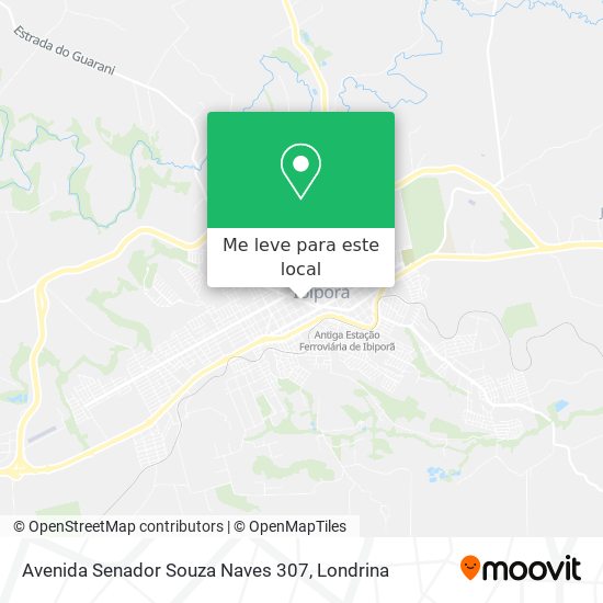 Avenida Senador Souza Naves 307 mapa