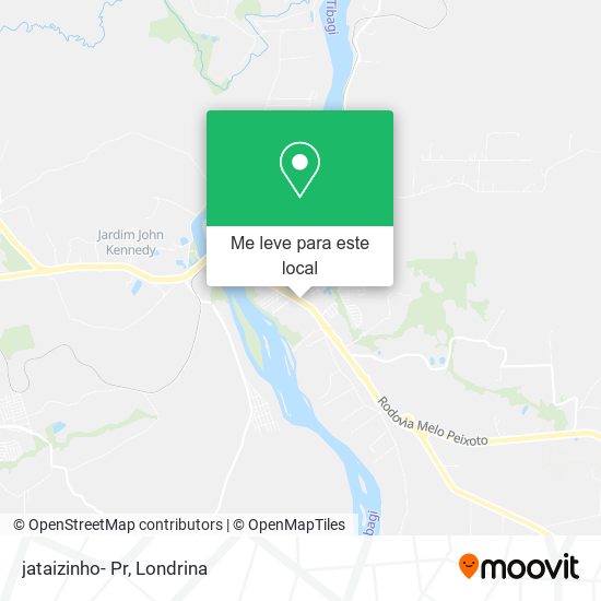 jataizinho- Pr mapa