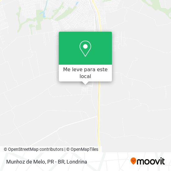 Munhoz de Melo, PR - BR mapa
