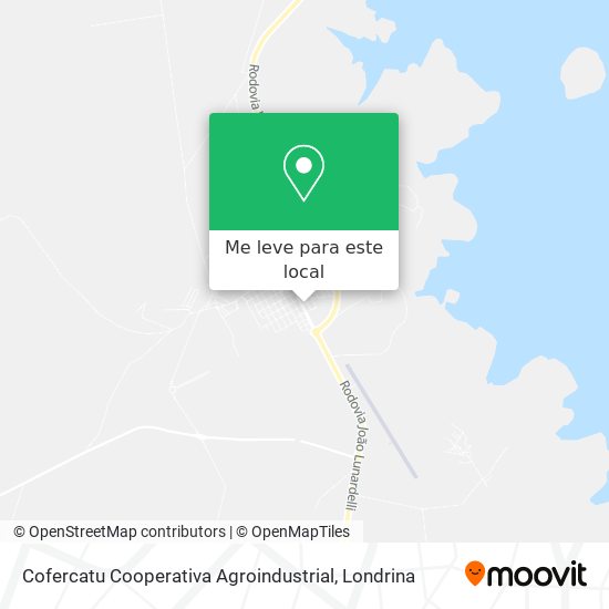 Cofercatu Cooperativa Agroindustrial mapa