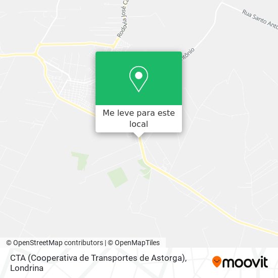 CTA (Cooperativa de Transportes de Astorga) mapa