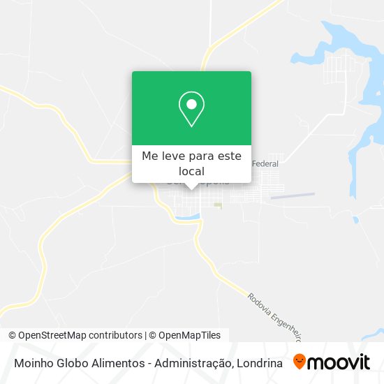 Moinho Globo Alimentos - Administração mapa